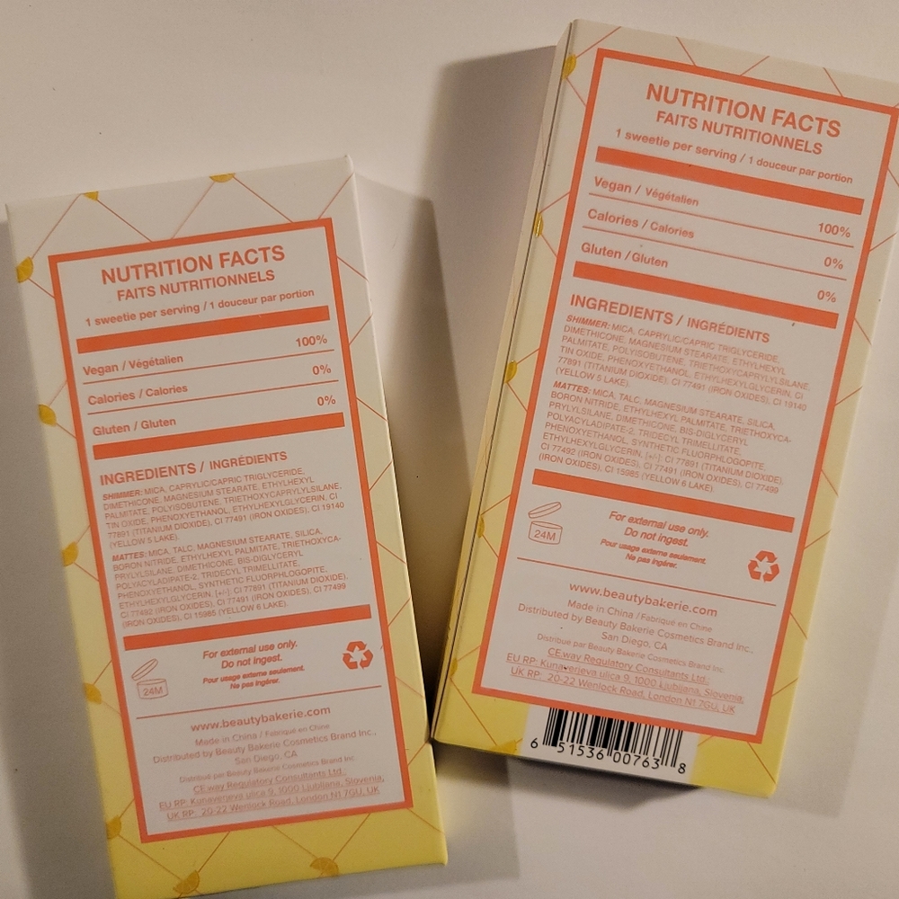 🚀3/$15 Beauty Bakerie Face Palette - Lemon Bar NIB - Picture 9 of 11